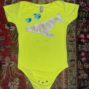 Whale onesie